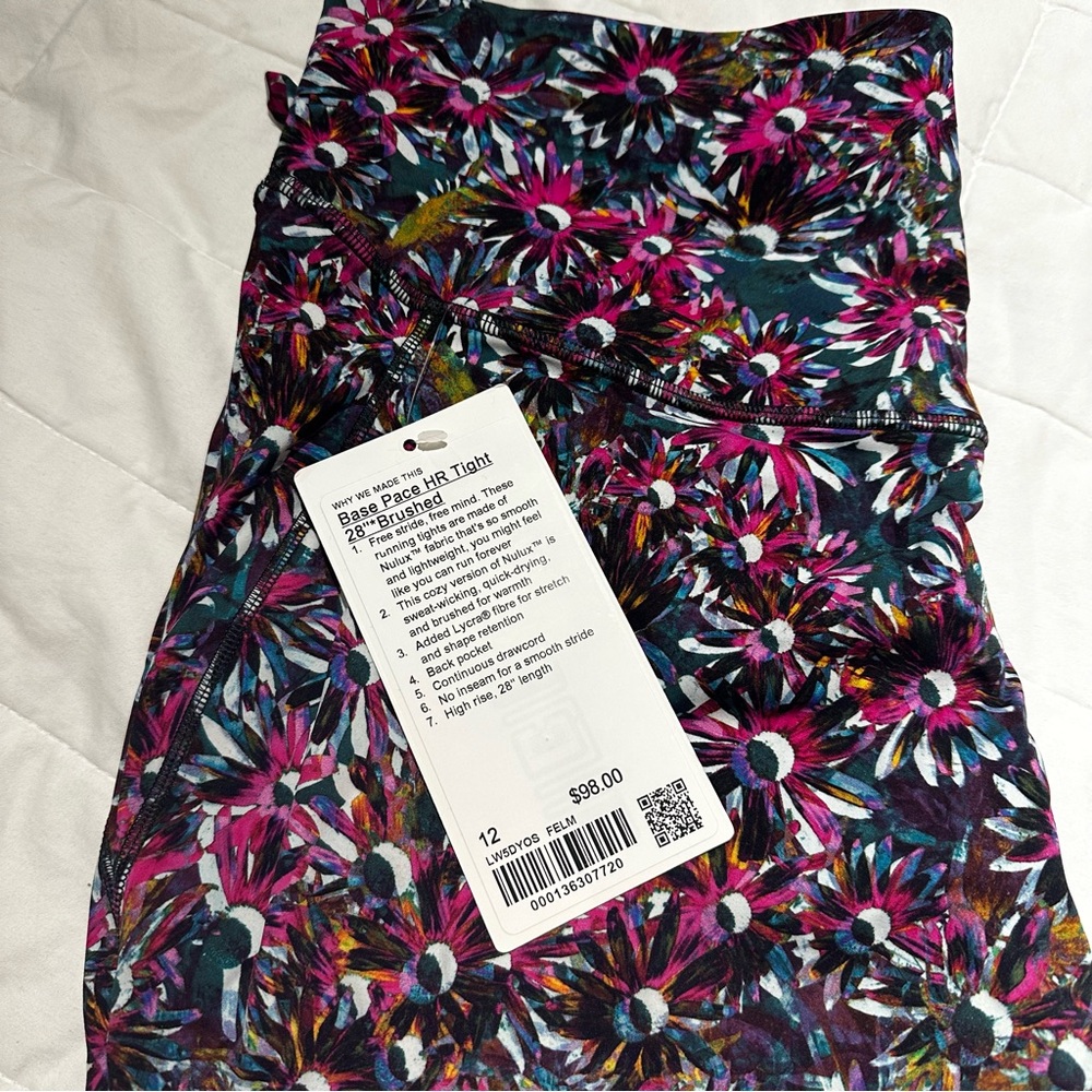 Vibrant Floral Leggings